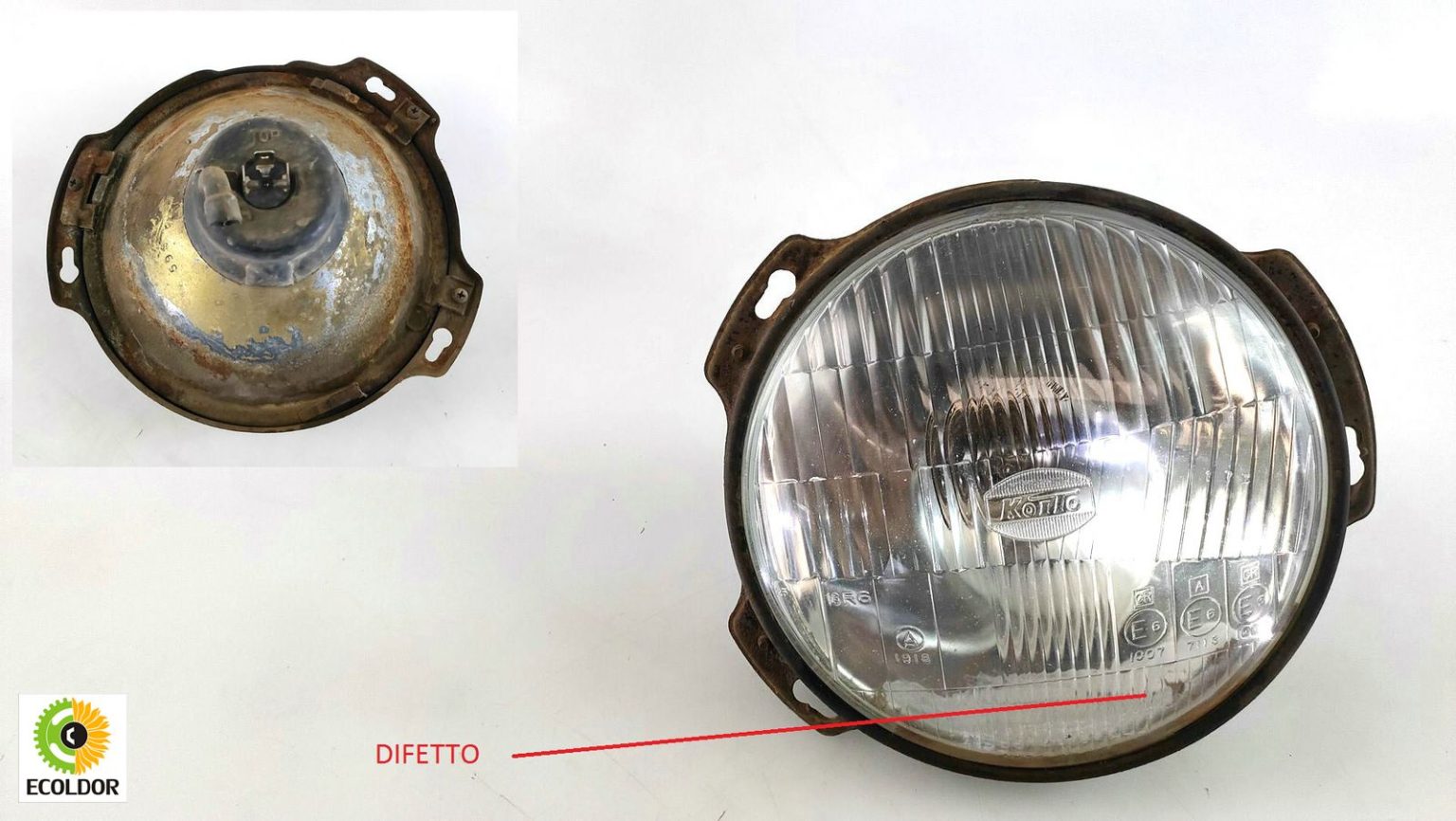 Faro Anteriore Sinistro Originale Suzuki Sj Samurai Santana B