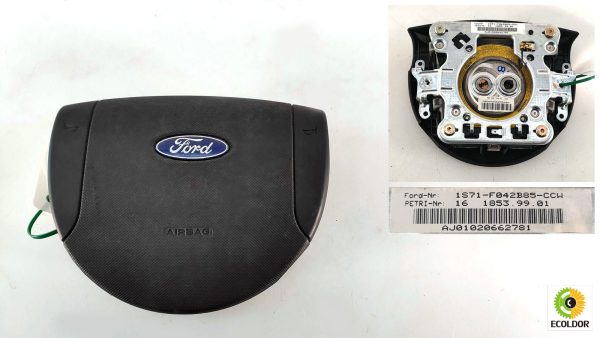 AIRBAG VOLANTE 1S71-F042B85-CCW D6BA FORD MONDEO 2.0D 2001 67C