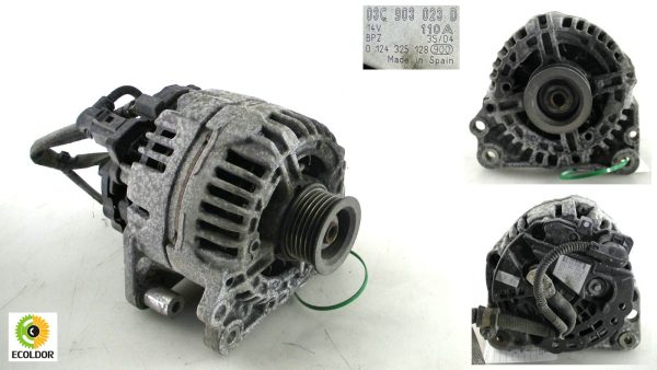 ALTERNATORE 03C903023D VOLKSWAGEN GOLF 5 1.6B 2004 71C