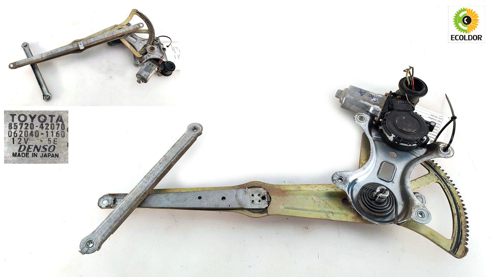 ALZAVETRO ANTERIORE SINISTRO 85720-42070 TOYOTA AVENSIS VERSO 2.0D 2003 47B ALZAVETRO ANTERIORE SINISTRO 85720-42070 TOYOTA AVENSIS VERSO 2.0D 2003 47B