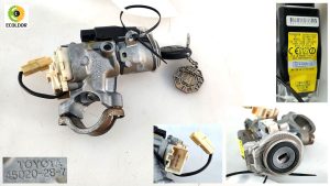 BLOCCHETTO CHIAVI ACCENSIONE 45020287 1CDFTV TOYOTA AVENSIS VERSO 2.0D 2003 47B