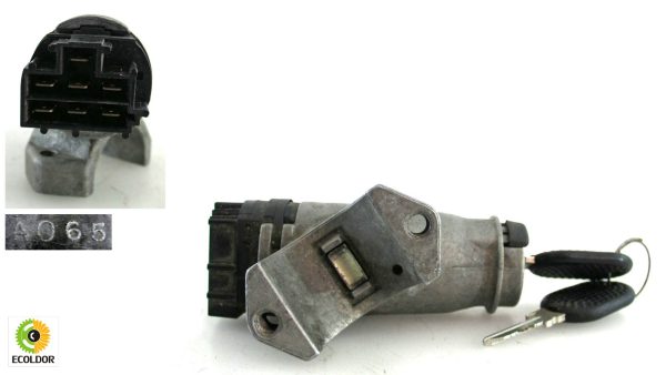BLOCCHETTO QUADRO ACCENSIONE CHIAVE A065 FIAT UNO 903B 1988 82C