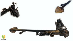 CAVALLETTO LATERALE SIDE STAND YAMAHA YZF R6 1999 2000 2001 2002 36C