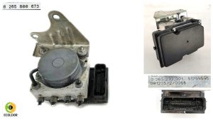 CENTRALINA ABS 0265232021 51799595 188A4000 FIAT PANDA 1.2B 2010 47B