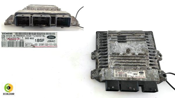 CENTRALINA MOTORE 2S6A-12A650-BL 5WS40027K F6JA FORD FIESTA 1.4TDCI 2003 97D