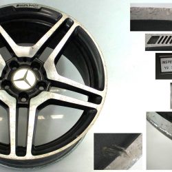 CERCHIO IN LEGA 18X9 AMC YL856 MERCEDES CLASSE A 24B