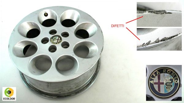 CERCHIO IN LEGA DIAMETRO 15 ALFA ROMEO 147 1.9JTD 2003 34B