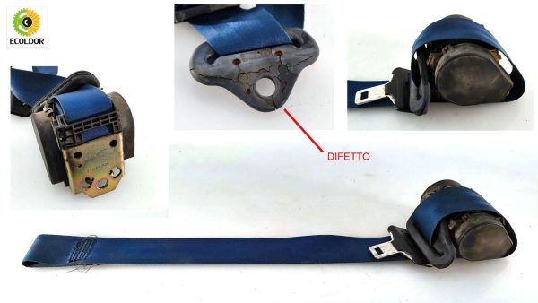 CINTURA ANTERIORE DESTRA PEUGEOT 106 3P 954B 1994 8C