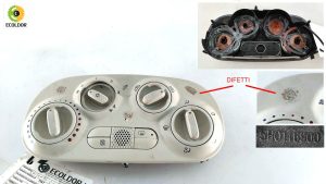 COMANDI CLIMA MANUALE NO ELETTRICO 5H0146900 199B1000 FIAT 500 1.3MJT 2013 41C