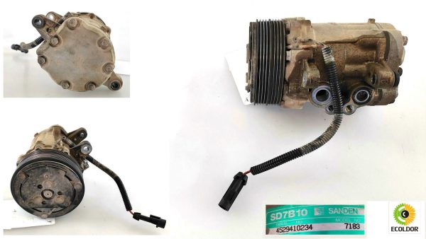 COMPRESSORE CLIMA 4529410234 7183 SD7B10 187A1000 FIAT SEICENTO 1.1B 2003 51C