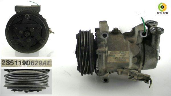 COMPRESSORE CLIMA SANDEN 1442F FORD FIESTA 1.4D 2005 43C