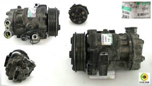 COMPRESSORE CLIMA SD6V12 1921F 51803075 199A2000 FIAT PUNTO EVO 1.3MJT 2010 87C