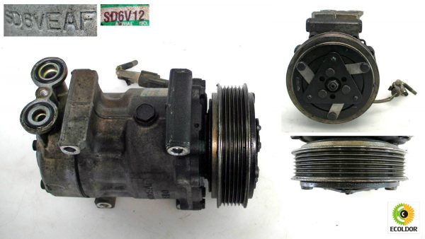 COMPRESSORE CLIMA SD6V12 FORD FUSION 1.4TDCI 2003 17C