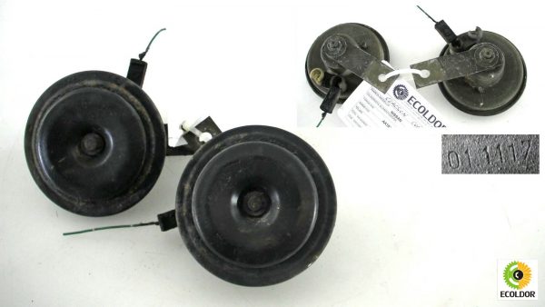 COPPIA CLACSON AVVISATORE ACUSTICO NISSAN MICRA 998B 1996 16C