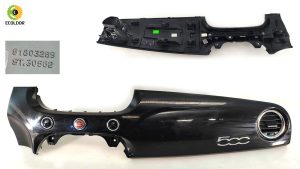 CRUSCOTTO BOCCHETTA PULSANTI PLANCIA 51803289 199B1000 FIAT 500 1.3MJT 2011 113D