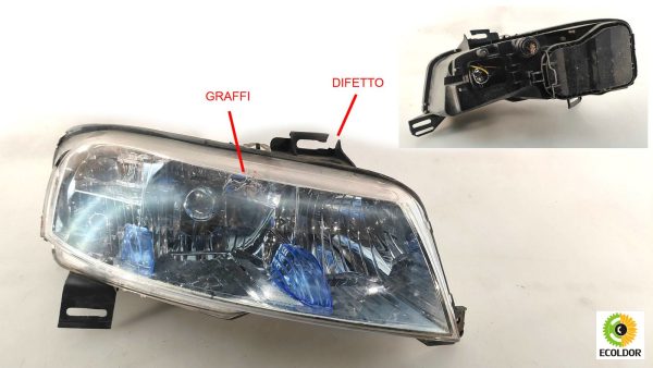 FARO ANTERIORE DESTRO FIAT STILO 1.9JTD 2003 7C