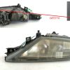 FARO ANTERIORE SINISTRO LANCIA Y 1.1B 1999 84B