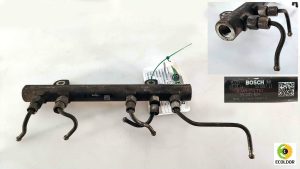 FLAUTO INIETTORI 0445214141 55201824 199A3000 FIAT GRANDE PUNTO 1.3MJT 2006 41C