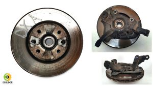 FUSELLO MOZZO ANTERIORE DESTRO 199B1000 FIAT 500 1.3MJT 2011 113D