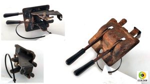 LEVA ARIA STARTER AVVIAMENTO ORIGINALE RESTAURO 126A5000 FIAT 500R 594B 1974 41A