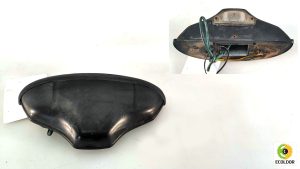 LUCE TARGA POSTERIORE ARIC ORIGINALE RESTAURO 126A5000 FIAT 500R 594B 1974 41A