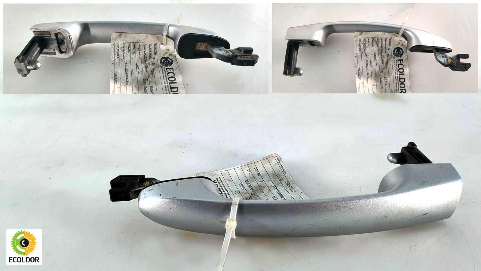 MANIGLIA ESTERNA ANTERIORE DESTRA 937A5000 FIAT BRAVO 1.9JTD 2007 107A MANIGLIA ESTERNA ANTERIORE DESTRA 937A5000 FIAT BRAVO 1.9JTD 2007 107A