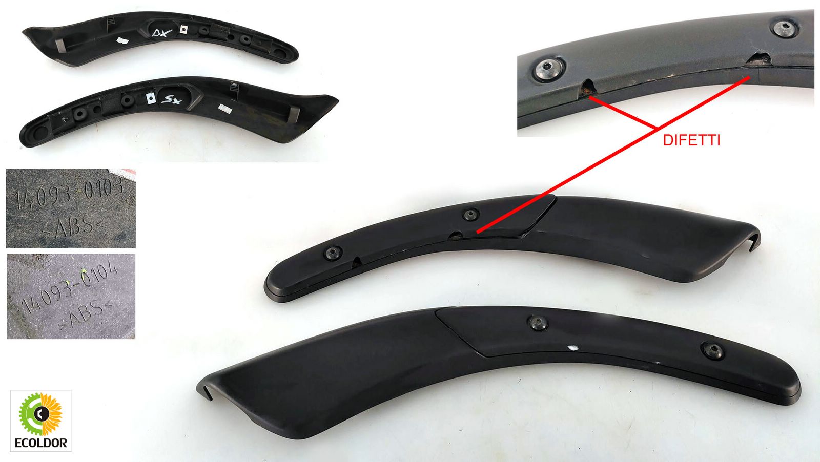 MODANATURA FIANCO POST 14093-0104 E 14093-0103 KAWASAKI VULCAN S 650 2018 41A