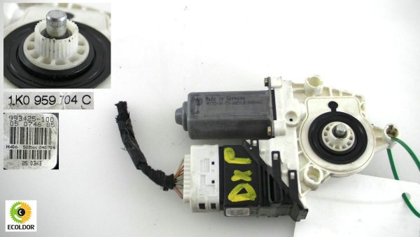 MOTORINO ALZAVETRO POSTERIORE DESTRO 1K0959704C VOLKSWAGEN GOLF 5 1.6B 2004 86B