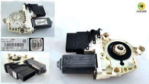 MOTORINO ALZAVETRO POSTERIORE SX 1K0959703C VOLKSWAGEN GOLF 5 2.0TDI 2005 57A