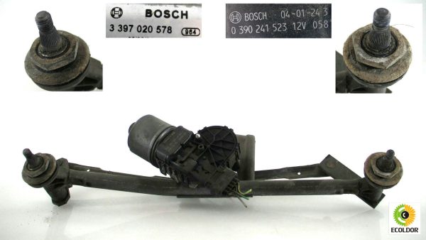 MOTORINO TERGICRISTALLI ANTERIORE 0390241523 PEUGEOT 206 1.4HDI 2004 44B