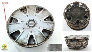 PATTANE COPRICERCHI R14 SET DI 4 FORD FIESTA 1.4TDCI 2006 48A