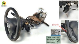 PIANTONE STERZO CITY COMPLETO VOLANTE 28500-BG01A NISSAN MICRA K12 1.2B 2005 46A