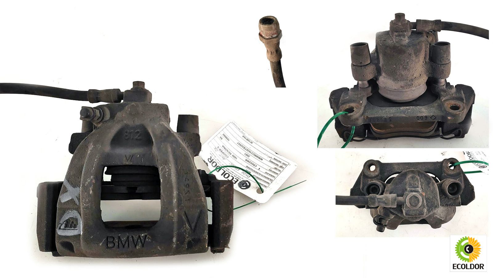 PINZA FRENO ANTERIORE DESTRA W10B16A MINI COOPER ONE 1.6B 2001 41D