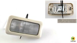 PLAFONIERA LUCE CORTESIA 735244962 199B1000 FIAT 500 1.3MJT 2013 27C