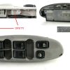 PULSANTIERA ANTERIORE SINISTRA 80961BU400 NISSAN ALMERA TINO 2004 75C