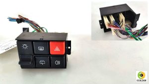 PULSANTIERA PLANCIA CENTRALE CRUSCOTTO 1170A1.046 FIAT PANDA 899B 1999 41A