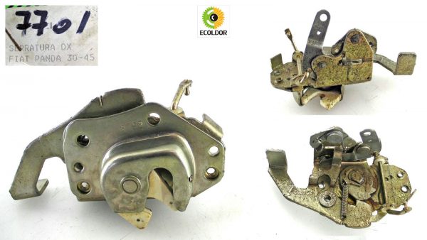 SERRATURA DESTRA DX 7701 FIAT PANDA 30-45 1982 81C