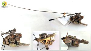 SERRATURA PORTIERA SINISTRA 126A5000 FIAT 500R 594B 1974 41A