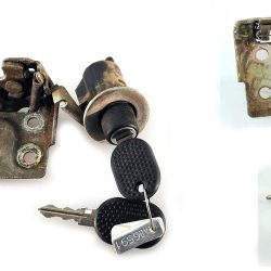 SERRATURA POSTERIORE CHIAVI 141B.000 FIAT PANDA YOUNG 750B 1991 57A