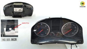 STRUMENTAZIONE QUADRO 1K0920862B BKD VOLKSWAGEN GOLF 5 2.0TDI 2005 46B