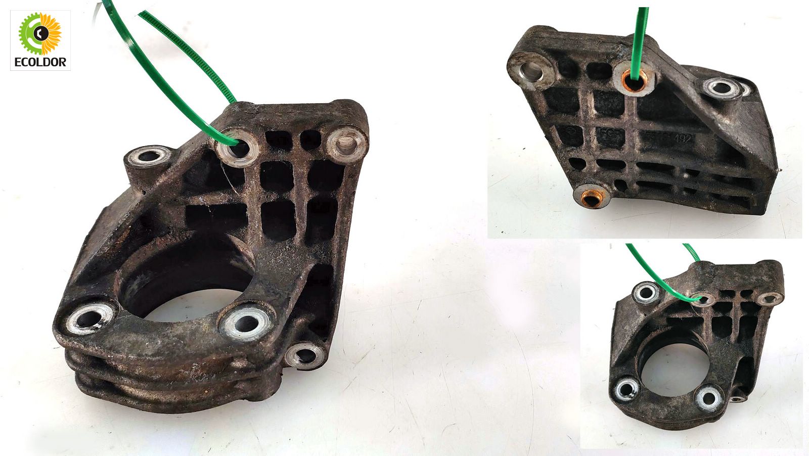 SUPPORTO FLANGIA SEMIASSE DESTRO LUNGO FIAT GRANDE PUNTO 1.3MJT 2006 41C