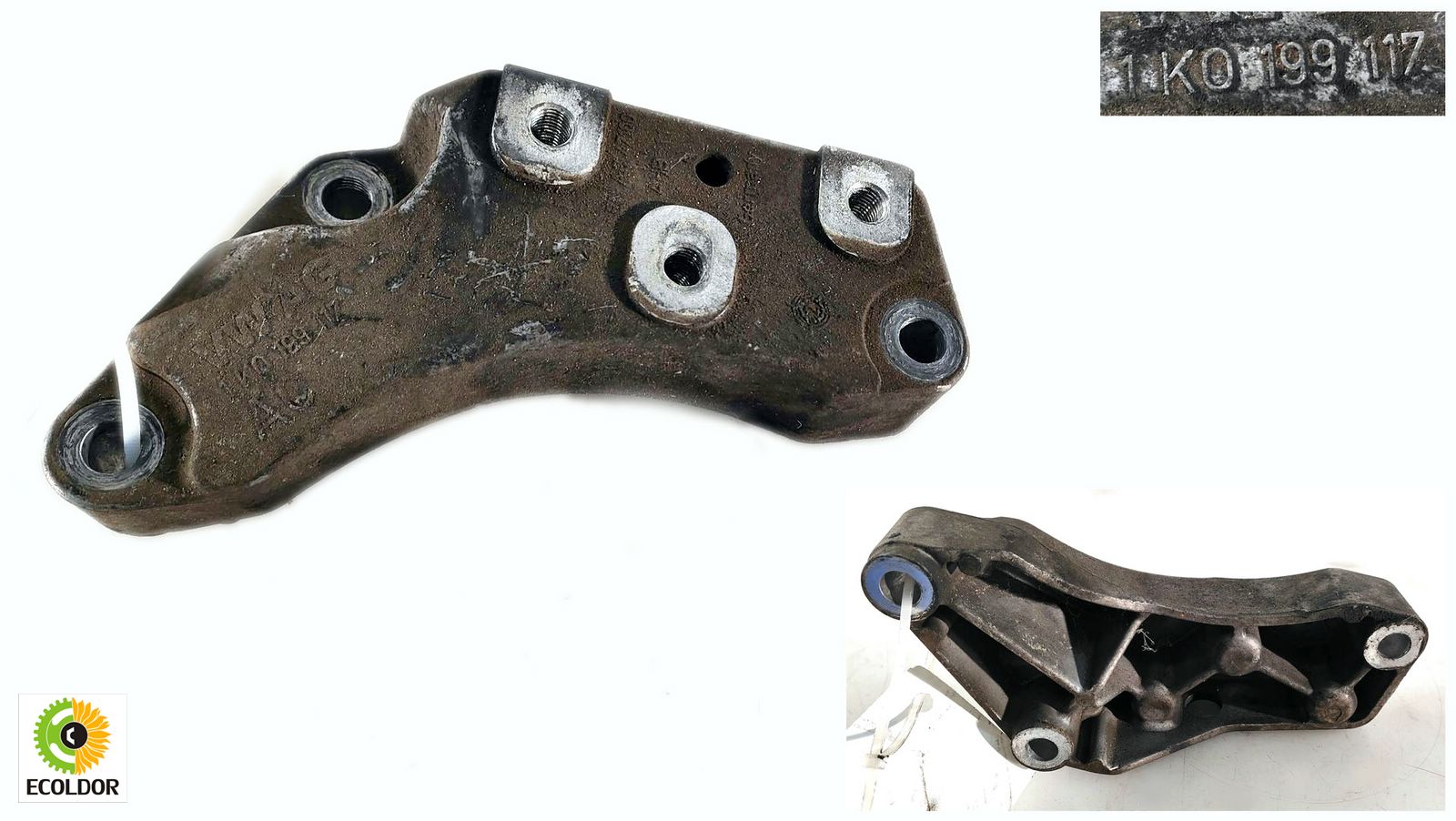 SUPPORTO MOTORE CAMBIO 1K0199117 BKD VOLKSWAGEN GOLF 5 2.0TDI 2003 64C