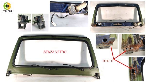 TELAIO PARABREZZA ANTERIORE MOTORINO TERGICRISTALLI SUZUKI SJ410 1985 45A