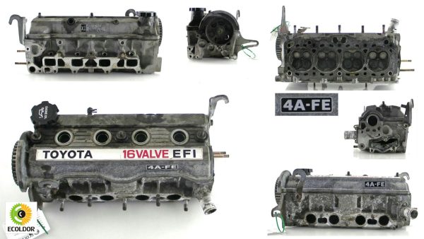 TESTATA COMPLETA 16 VALVE EFI 4AFE TOYOTA COROLLA 1.6B 1992 43C