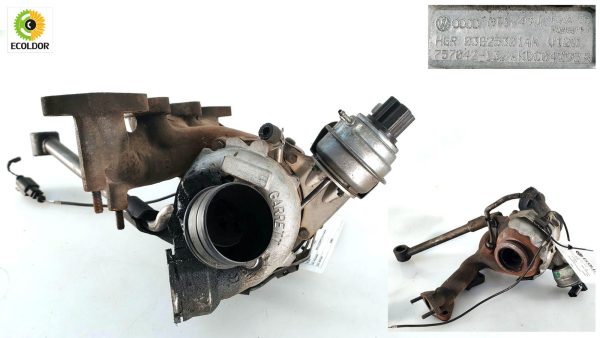 TURBINA TURBOCOMPRESSORE 03G253014K BMN AUDI A3 2.0TDI 2007 1B