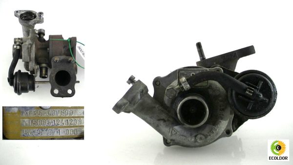 TURBINA TURBOCOMPRESSORE KP35-487599 54359710009 FORD FIESTA 1.4D 2005 43C