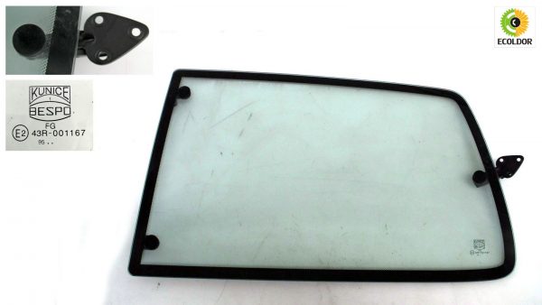 VETRO A COMPASSO POSTERIORE SINISTRO 1170A1.046 FIAT CINQUECENTO 899B 1996 95C